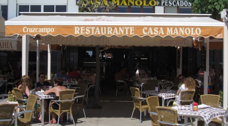 Restaurante Casa Manolo, comer barato en Conil de la Frontera