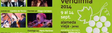 Conciertos de la Vendimia 2014: Alba Molina, los Aslándticos y Diego Carrasco