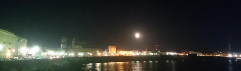 Superluna en Cadiz: 9 de septiembre