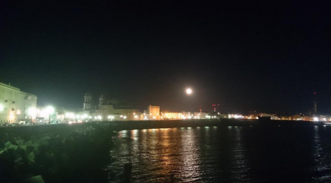 Superluna en Cadiz: 9 de septiembre