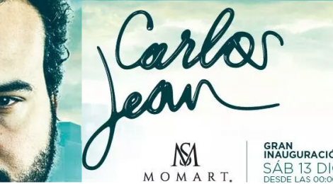 Sala Momart en Cádiz con Carlos Jean: Comprar entradas, fecha y horario