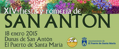 XXIV Fiesta y Romería de San Antón 2015 en el Puerto de Santa María: Horario