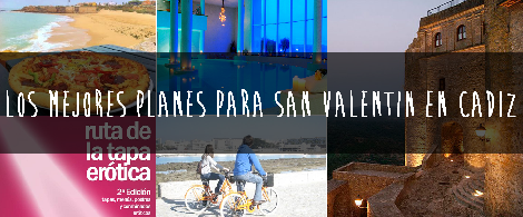 Planes de San Valentin en Cadiz 2015