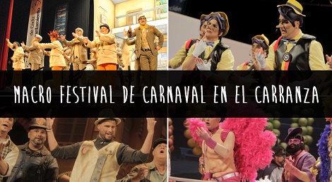 Macro Festival de Carnaval en el Estadio Ramón de Carranza