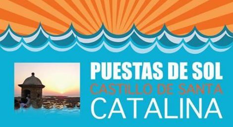Puestas de sol Castillo Santa Catalina 2015 Cádiz: Programación