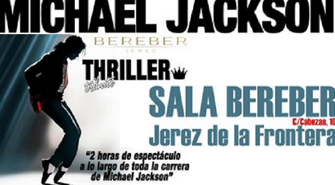 Concierto Thriller Tribute a Michael Jackson en Jerez de la Frontera 2015