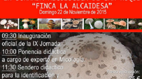 IX Jornada Micológica San Roque 2015