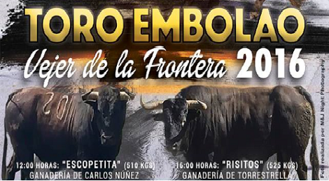 Toro Embolao Vejer de la Frontera 2016