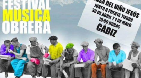 Festival música obrera Cádiz 2016