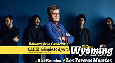 Concierto Gran Wyoming y Pablo Carbonell Baluarte de la Candelaria Cádiz 2016