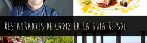 13 Restaurantes de Cádiz en Guía Repsol 2017