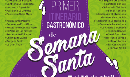 I Itinerario Gastronómico de Semana Santa Chiclana 2017: Fecha y Estableciientos