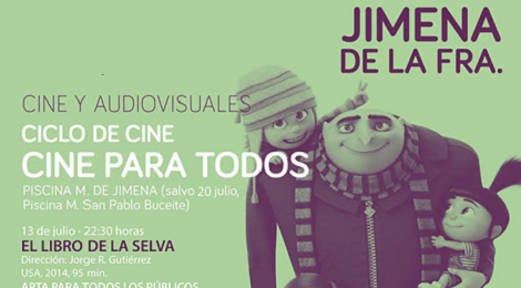Ciclo de cine infantil Jimena de la Frontera 2018: Fechas y películas